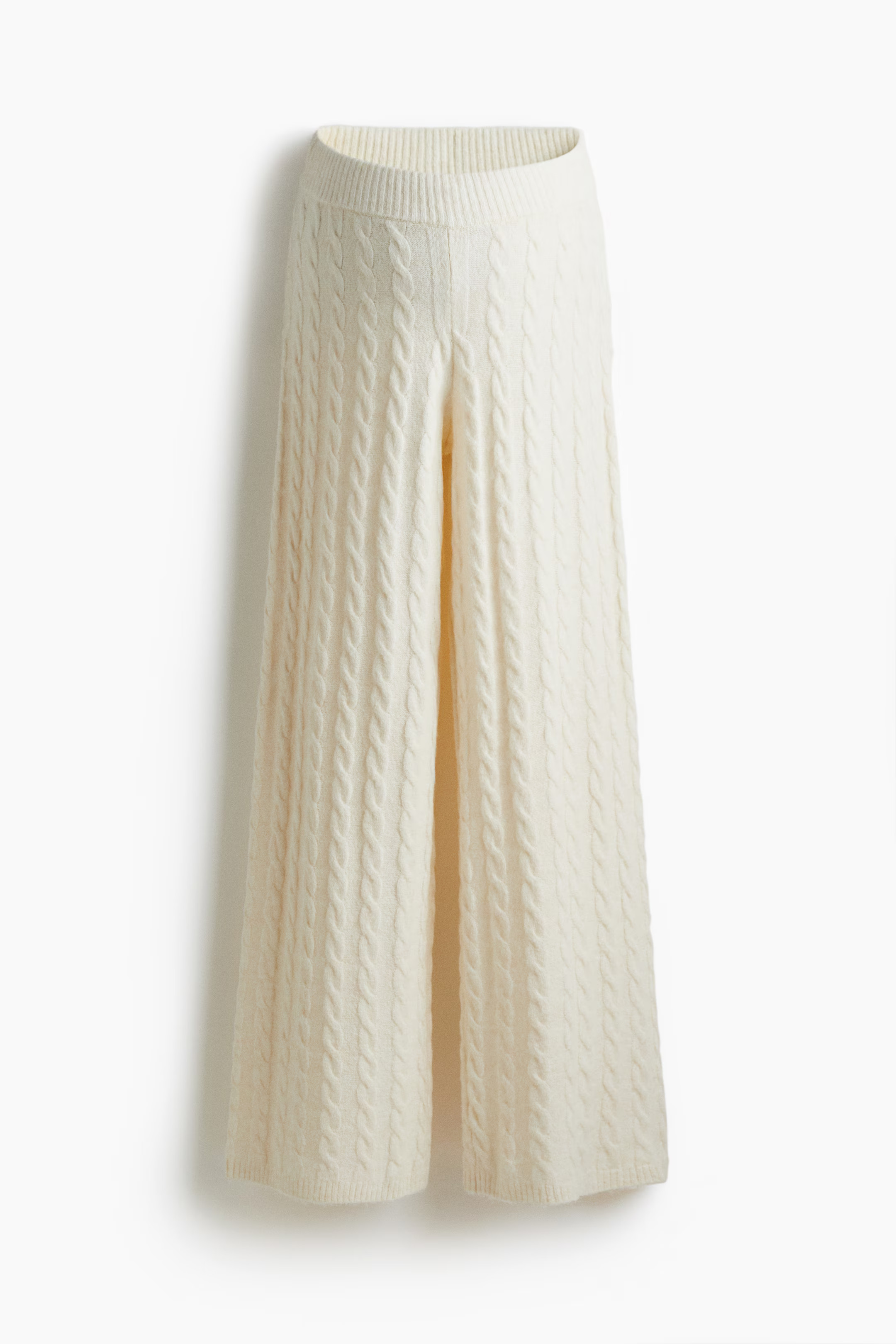 MAMA Cable-knit trousers | H&M (UK, MY, IN, SG, PH, TW, HK)