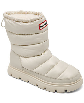 Women's Maribel Lug Sole Insulated Waterproof Snow Booties from Finish Line | Macy's