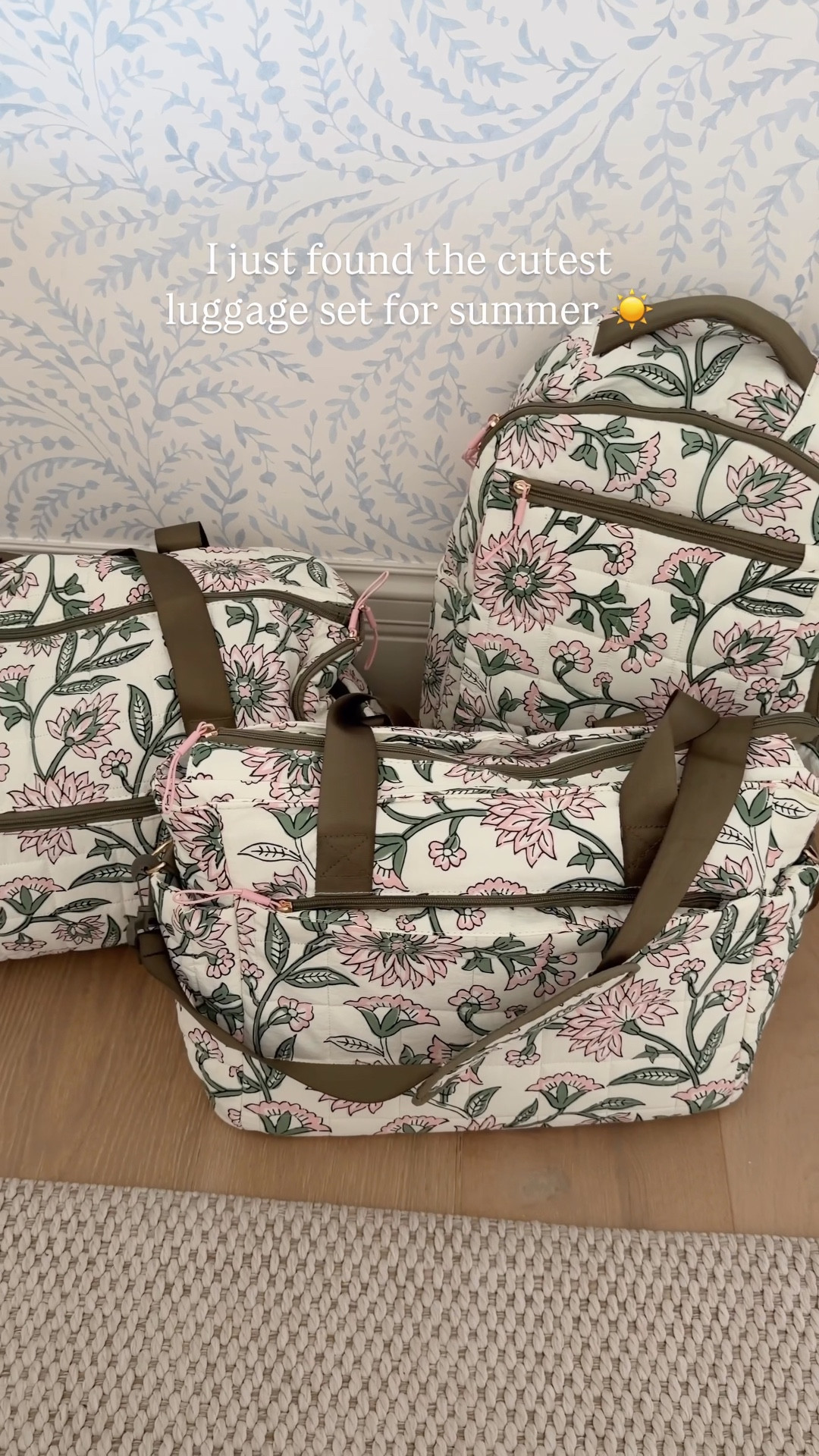 This luggage is so versatile! Each piece is under $40 and has a ton a pockets and would be perfect for quick summer trips! 

#LTKSeasonal #LTKSaleAlert #LTKHome