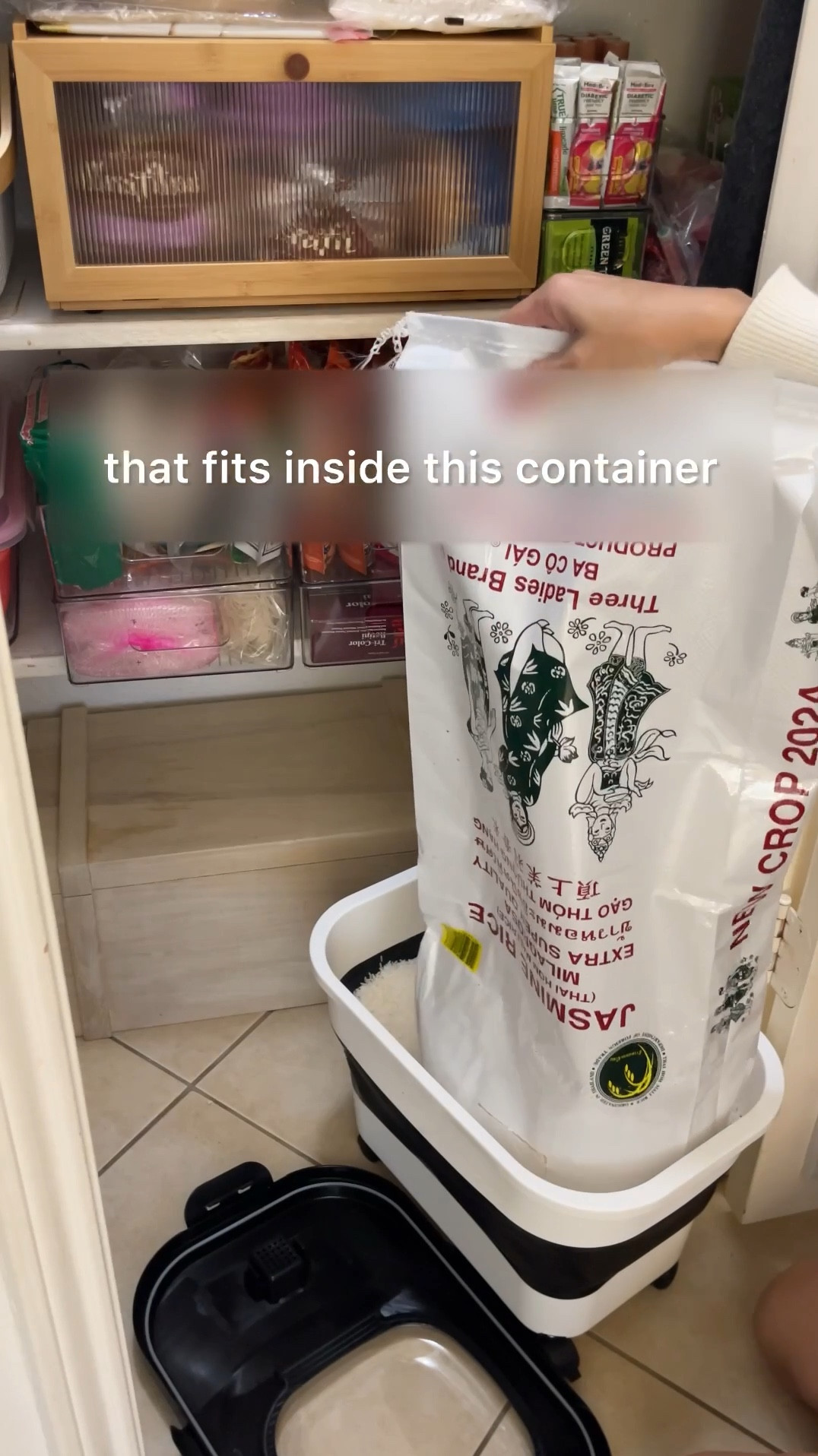 One way to feed a family for less? 🍚 RICE. You can do just about anything with it, and I like to buy in bulk to get the best jasmine rice available to have on hand all season long. 

In order to keep the rice, fresh and flavorful, I recommend storing it in a container like this which has rubber seals to help keep air out and a convenient fliptop so you can easily scoop from the container. This food storage container is also collapsible and has wheels, I don’t need to utilize those features too often, but I can see how it would be really convenient for small spaces. The wheels do come in handy when I roll the container in and out to refill the rice. 

One way to feed a family for less? 🍚 RICE. You can do just about anything with it, and I like to buy in bulk to get the best jasmine rice available to have on hand all season long. 

In order to keep the rice, fresh and flavorful, I recommend storing it in a container like this which has rubber seals to help keep air out and a convenient fliptop so you can easily scoop from the container. This food storage container is also collapsible and has wheels, which come in handy when I roll the container in and out to refill the rice. 

Related: large food storage, rice storage container, grain storage, collapsible bin, 25lb bag, kitchen storage, dog food container, jumbo food storage bin, pantry organization, pantry storage, jasmine rice

#LTKHome #LTKFindsUnder50