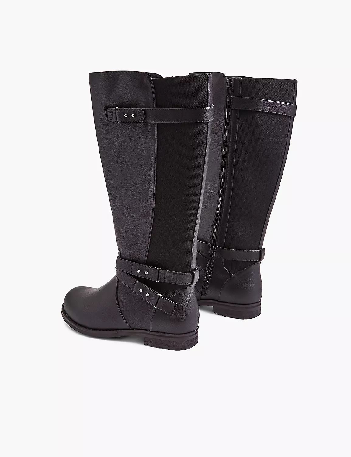 Dream Cloud Riding Casual Tall Boot With Buckles | LaneBryant | Lane Bryant (US)