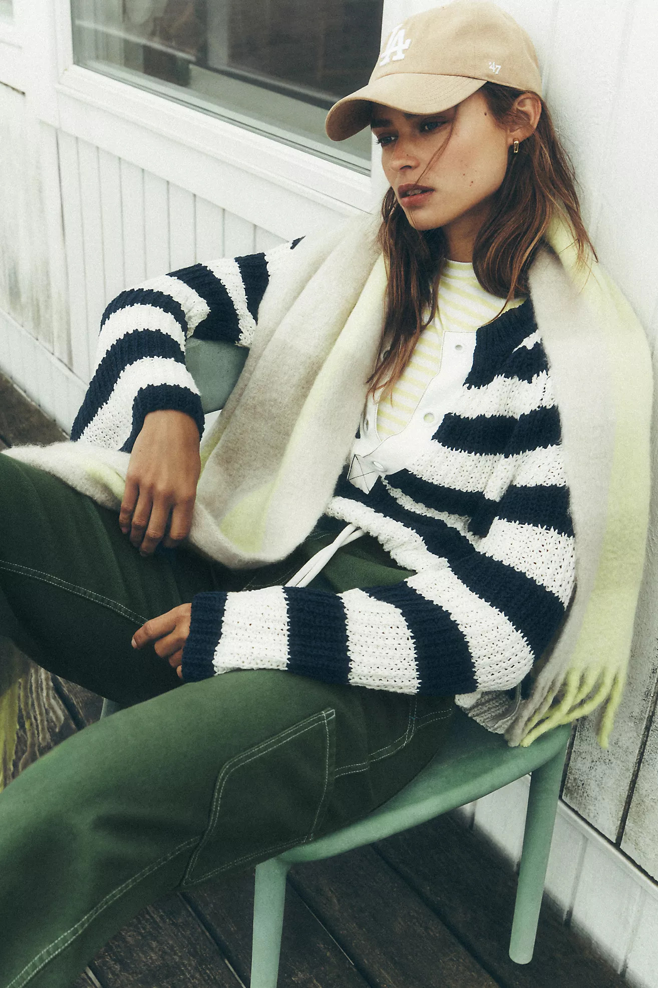 '47 Suede LA Baseball Cap | Anthropologie (US)