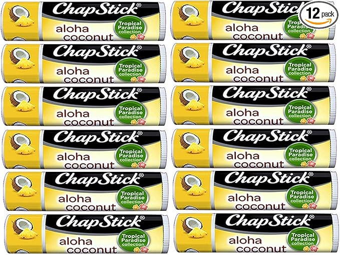 Chapstick Limited Edition Tropical Paradise Collection Aloha Coconut Flavored Skin Protectant Lip... | Amazon (US)