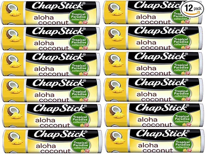 Chapstick Limited Edition Tropical Paradise Collection Aloha Coconut Flavored Skin Protectant Lip... | Amazon (US)