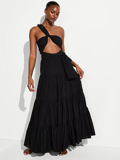 Swim Beachwear Multiway Maxi Dress, Black, S - Women's Dresses - Victoria's Secret | Victoria's Secret (US / CA )