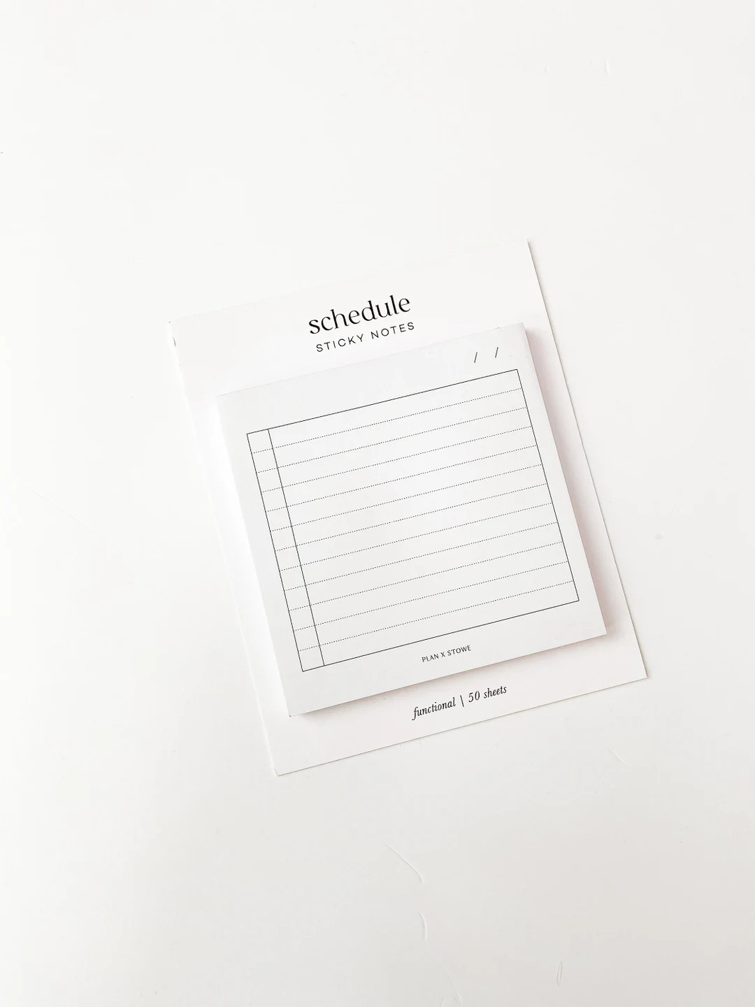Schedule Sticky Notes Minimal Sticky Notes Functional Sticky - Etsy UK | Etsy (UK)