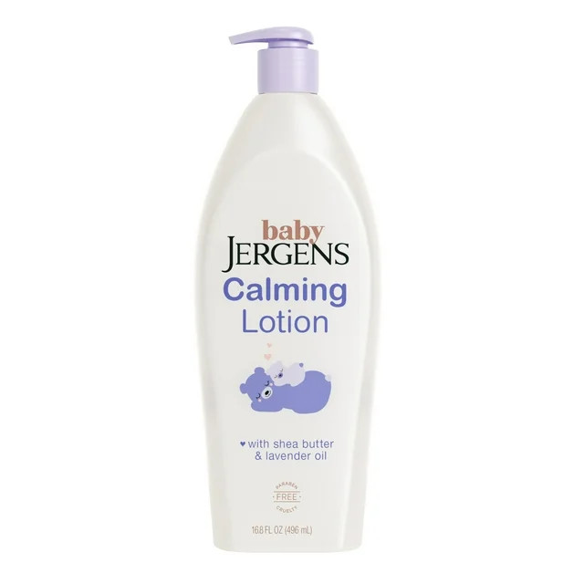 Baby Jergens Calming Lotion, Body Lotion, Moisturizer, with Shea Butter and Lavender Oil, 16.8 fl... | Walmart (US)