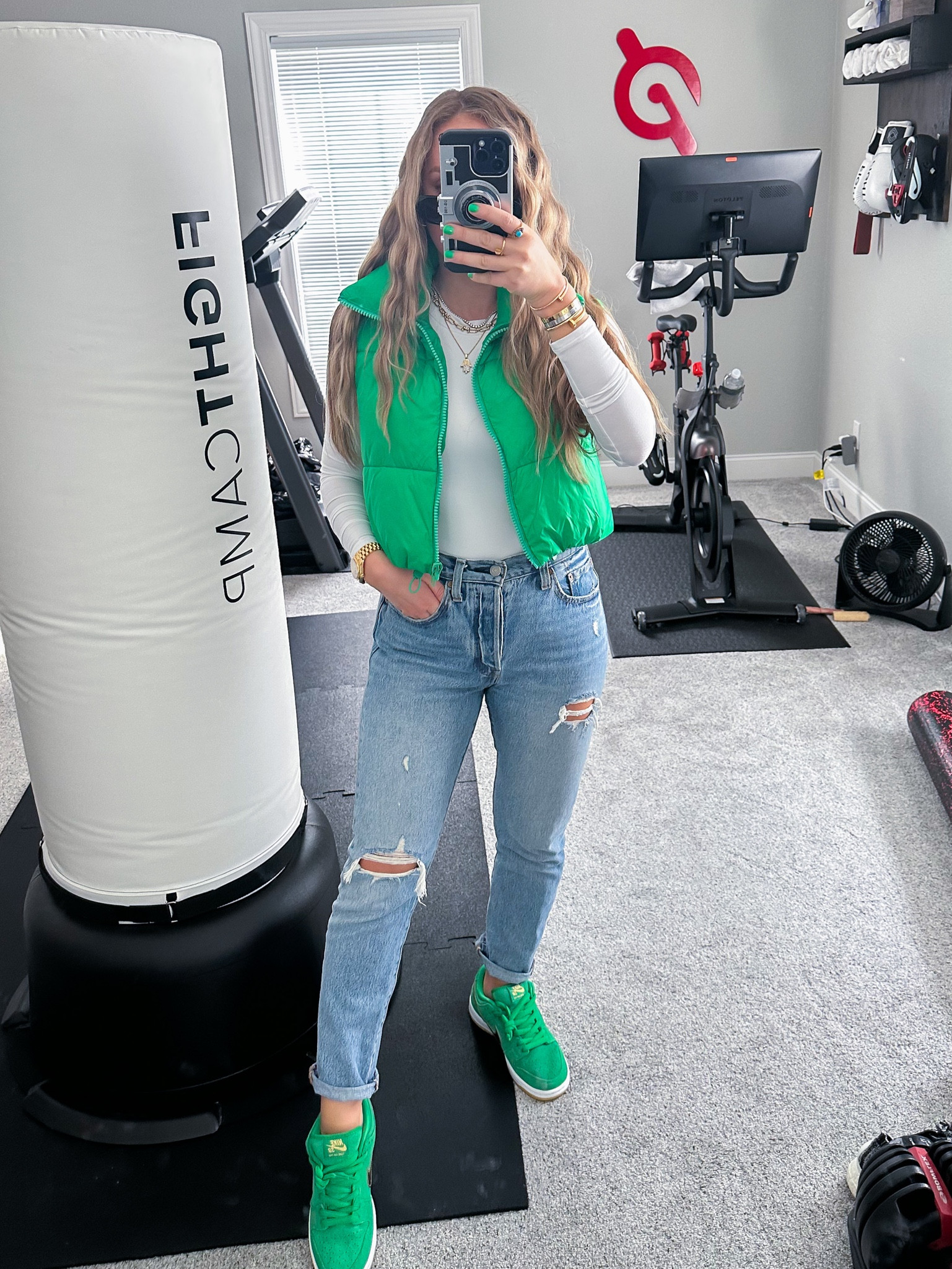 #greenoutfit #greenvest #founditonamazon #amazonfind #casual #springootd #transitionalspring #stpattysday 

#LTKSeasonal #LTKunder50 #LTKstyletip