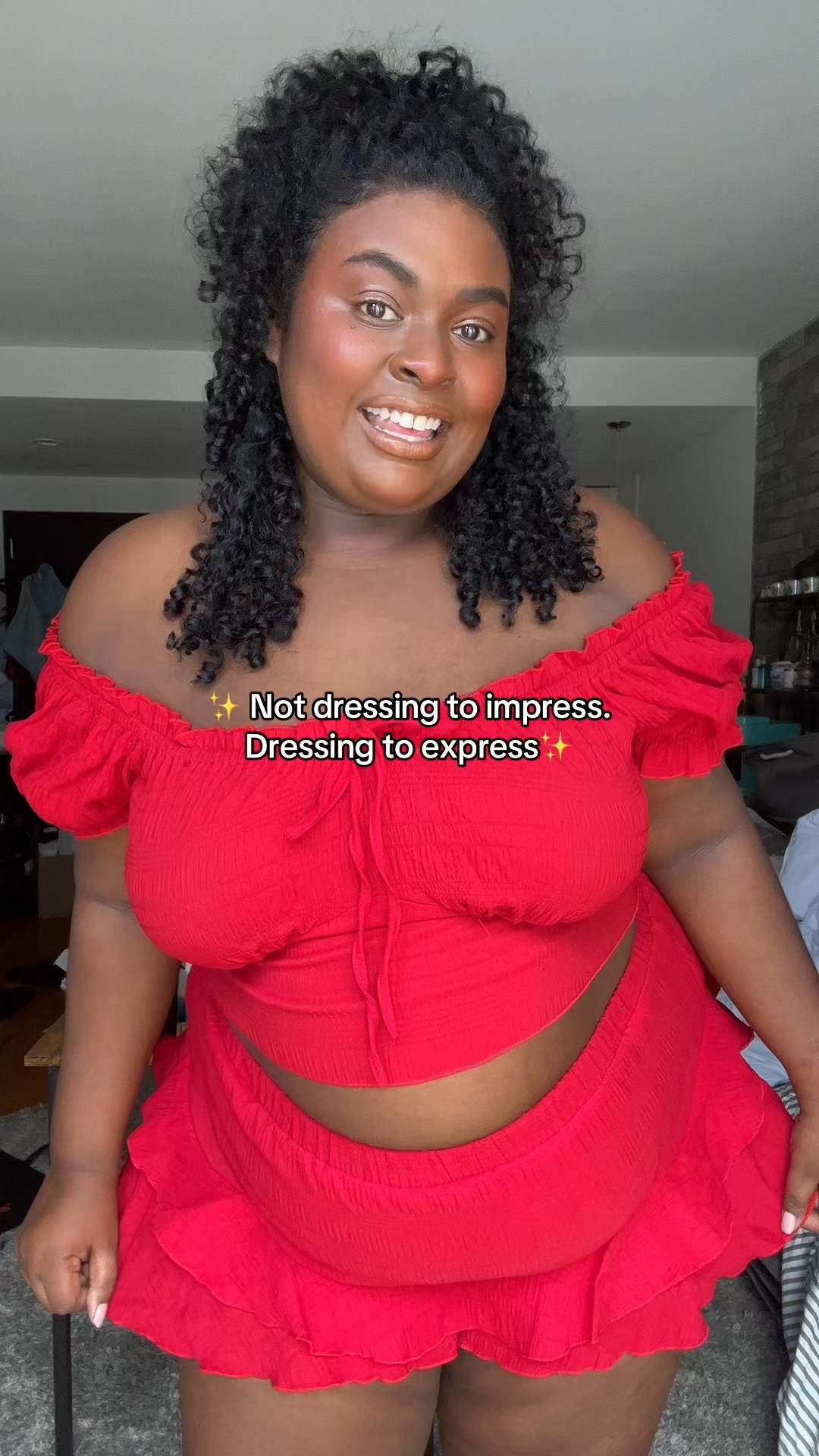 Shein came through for the curvy girls again 😍✨ This look is giving effortless slay—from the fit to the vibe, I feel GOOD in this! Linked it all on my LTK for my plus-size baddies who want style and comfort 💅🏽💖


#SheinPlusSize #CurvyAndConfident #LTKFinds #PlusSizeOOTD #SheinStyleInspo #CurvyGirlSlay #AffordablePlusFashion #LTKCurveLooks #BodyPositiveStyle #SheinTryOn #PlusSizeStyleGoals #SheinFashion #CurvesInStyle #LTKOutfits #CurvyCutie

#LTKPlusSize