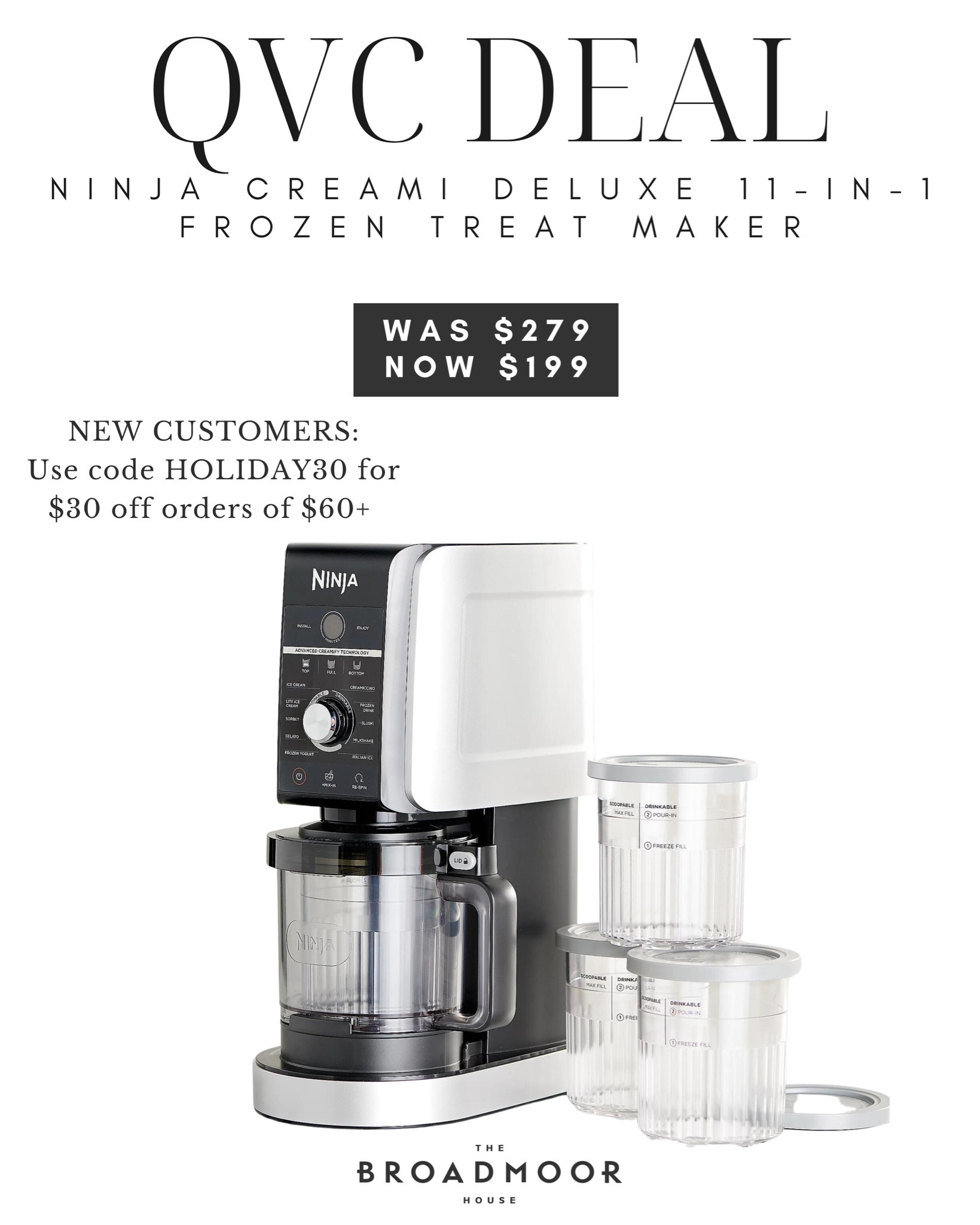 The ninja creami is on major sale at qvc!! New customers can get even more of a discount with code HOLIDAY30


QVC, qvc sale, qvc deals, ninja creami, ninja creami deluxe, ninja creami sale, kitchen, kitchen appliances, ice cream maker

#LTKsalealert #LTKhome #LTKGiftGuide