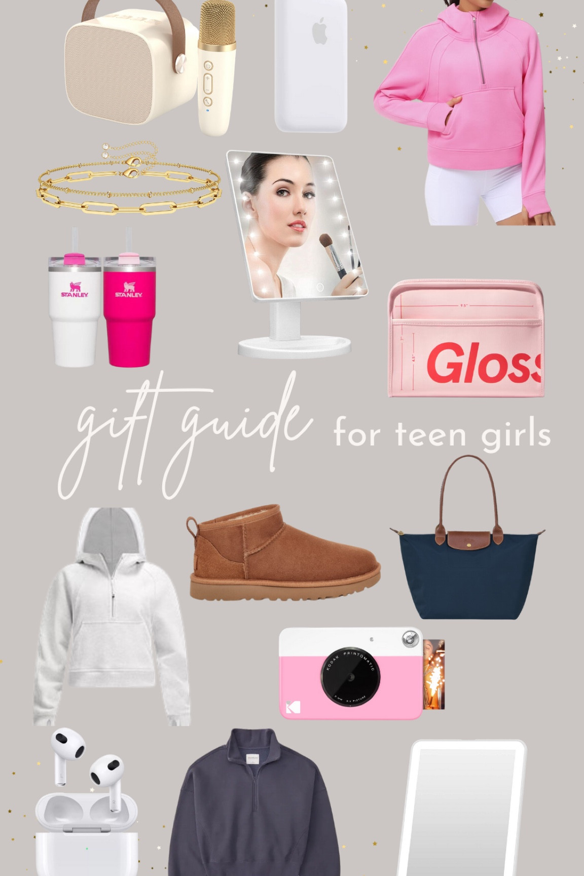 Teen girls are hard to shop for gifts, but my niece sent me her wish list so you know these are must wants for teen girls this Christmas!

Gift guide, teen gift guide, gifts for her, Christmas gifts 

#LTKGiftGuide #LTKSeasonal #LTKHoliday