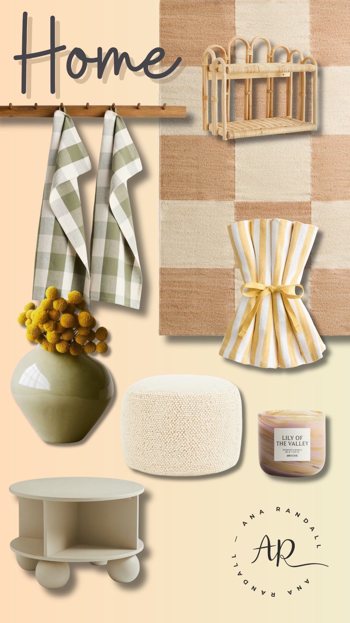 Neutral home finds that instantly make a space feel warm and elevated 🤍

I’m loving these soft, earthy tones and natural textures lately — from the woven accents and cozy pouf to the prettiest kitchen textiles and decor pieces. These are the little details that make your home feel styled but still lived‑in.

Everything in this collage is linked for you in my LTK under Home Finds ✨ Perfect pieces if you love neutral, cozy spaces with a touch of texture.
😘 Ana.

#LTKvlog #LTKmomlife #LTKHome