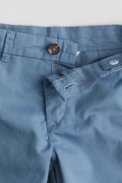 Cotton Chino Shorts - Dusty blue - Kids | H&M US | H&M (US + CA)