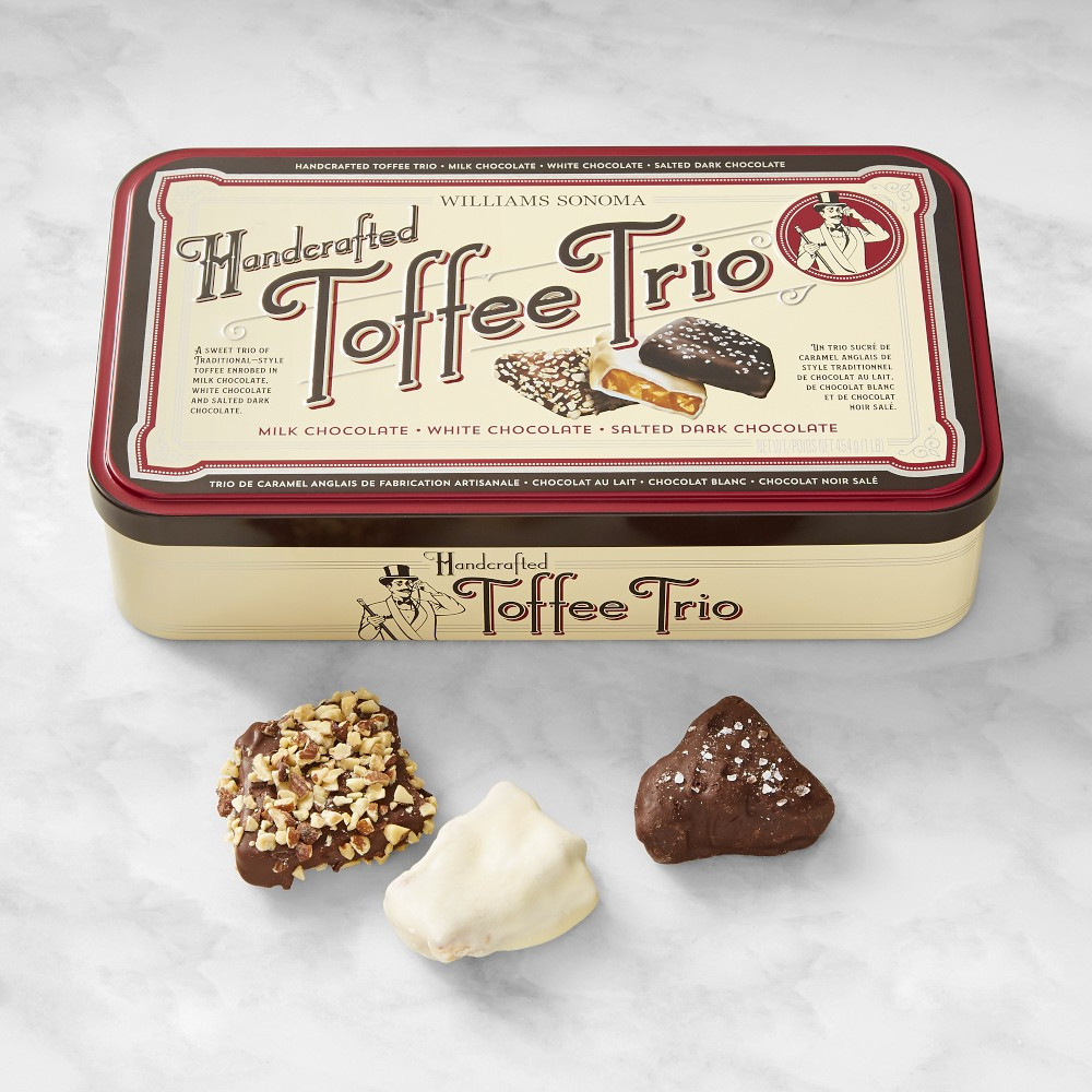 Williams Sonoma Handcrafted Toffee Trio | Williams-Sonoma