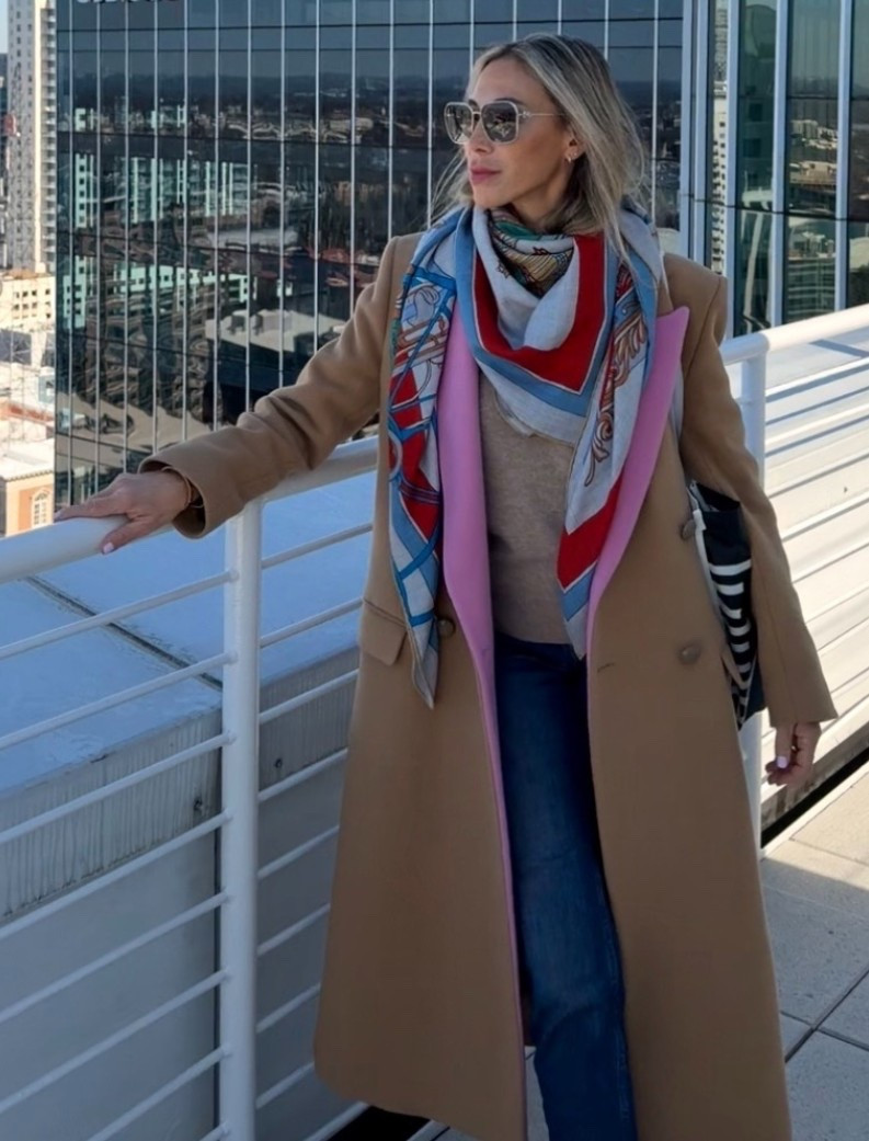 Current favorite combo 🧡 My exact coat is no longer available, but I linked a great alternative you’ll love.

#LTKdayinmylife #LTKOver40 #LTKootd