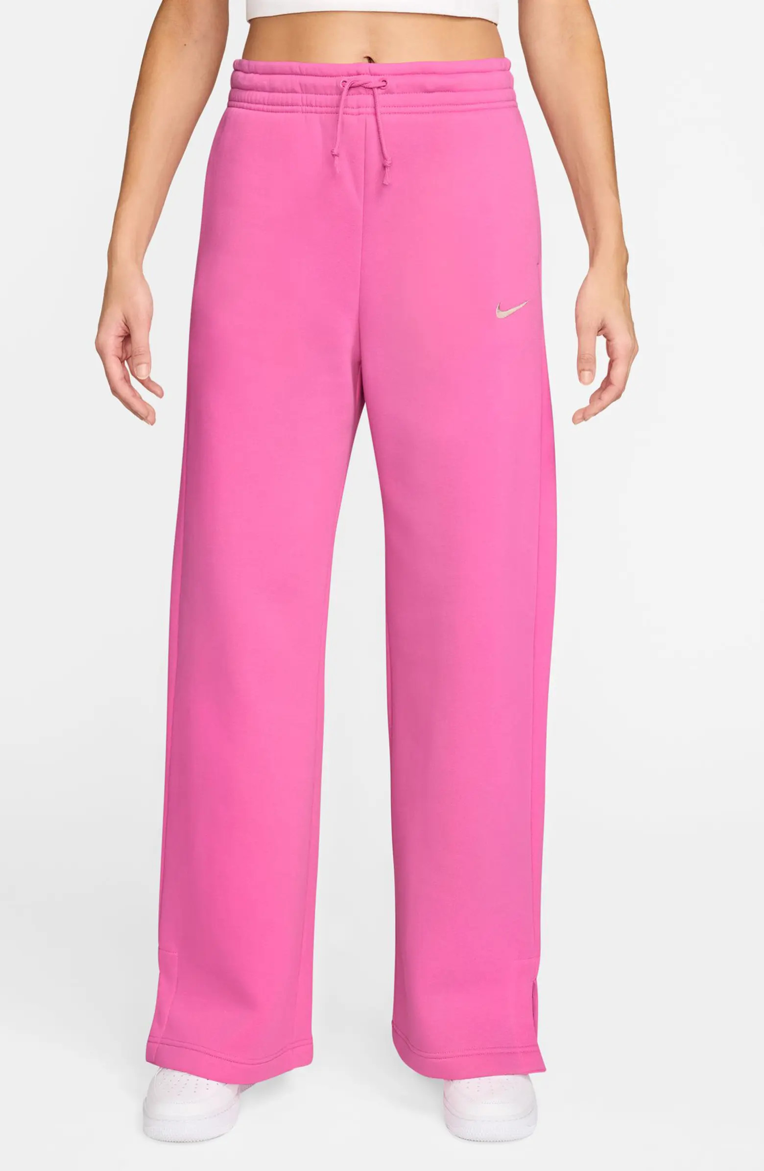 Sportswear Phoenix High Waist Wide Leg Sweatpants | Nordstrom