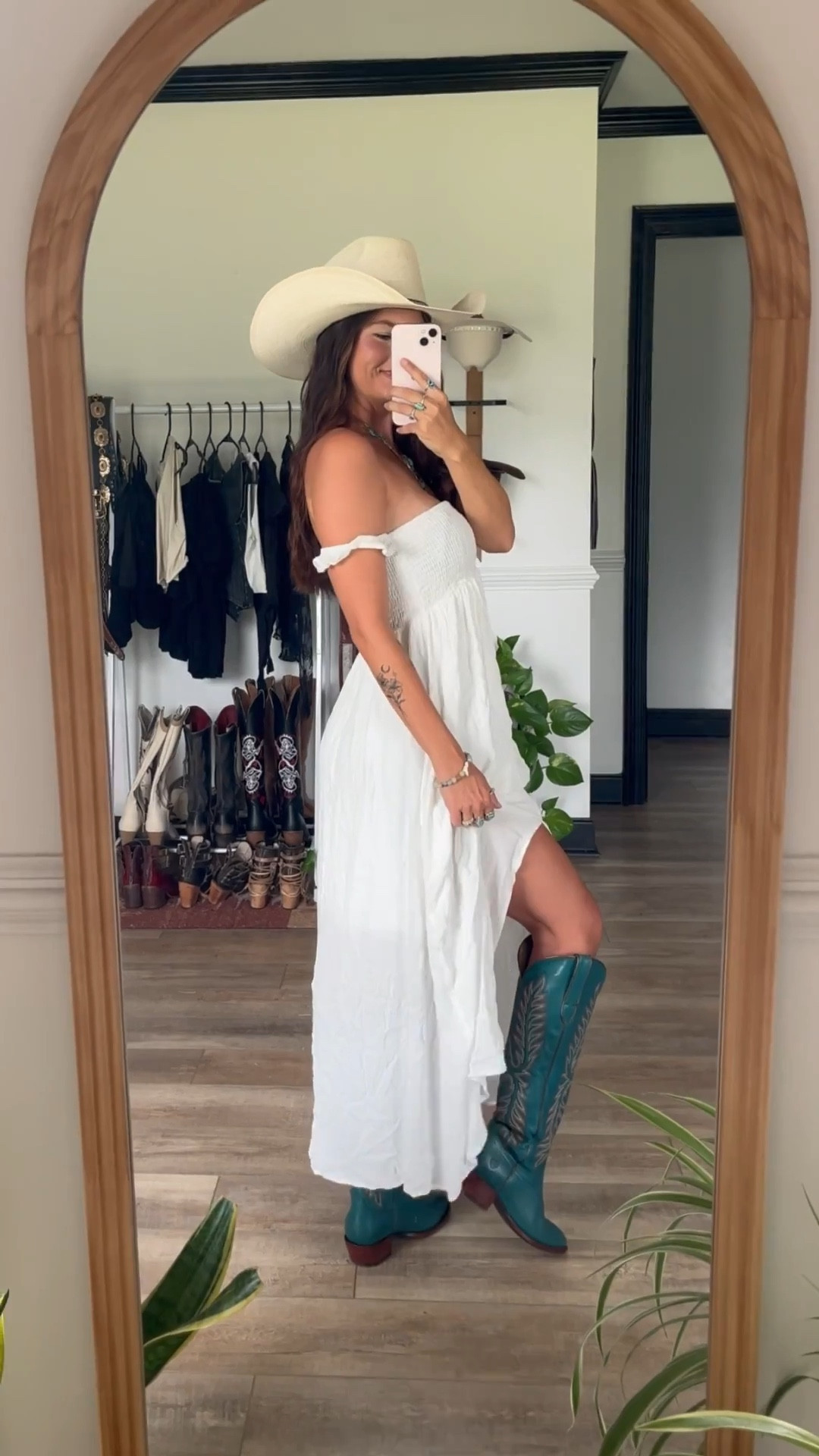 White dresses that pair well with western boots! Great for country bridal looks!  Code “lorimay20” to save on both dresses!

#LTKShoeCrush #LTKSummerEdit #LTKStyleTip