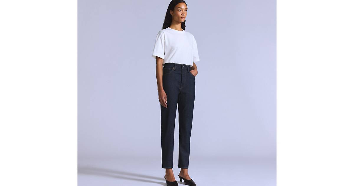 High Rise Slim Jeans - Blue | Levi's® GB | Levi's UK