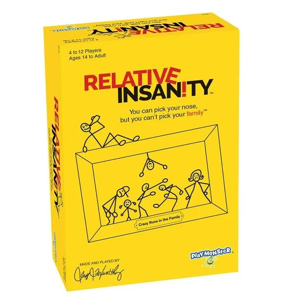 PlayMonster Relative Insanity Board Game - Walmart.com | Walmart (US)