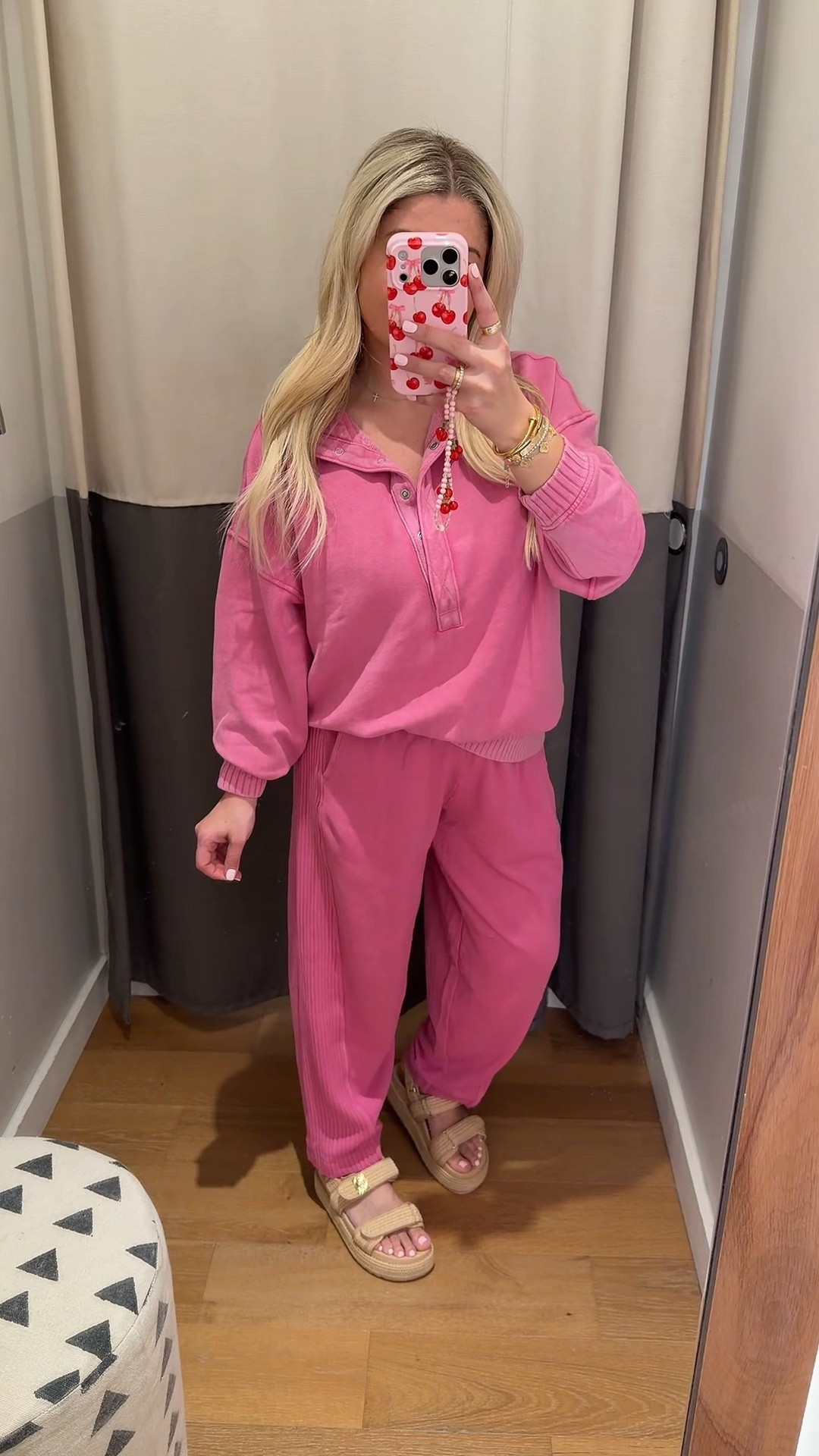 New @Aerie matching set✨
Size xs 
Raffia sandals up 1/2 a size 


#LTKfindsunder100 #LTKVideo #LTKsalealert