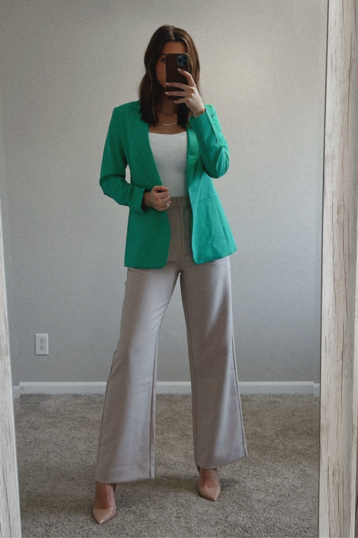 Work conference outfit 🫶🏼 Loving these trousers from Abercrombie! 

#LTKworkwear #LTKfindsunder100 #LTKshoecrush