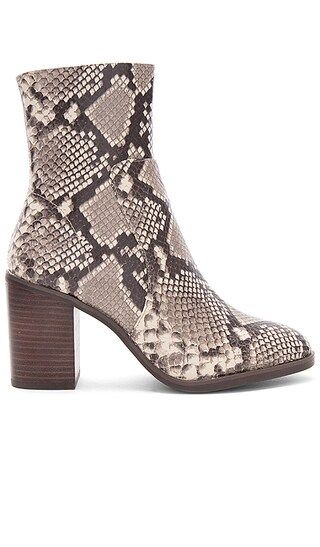 Steve Madden Rewind Bootie in Natural Snake | Revolve Clothing