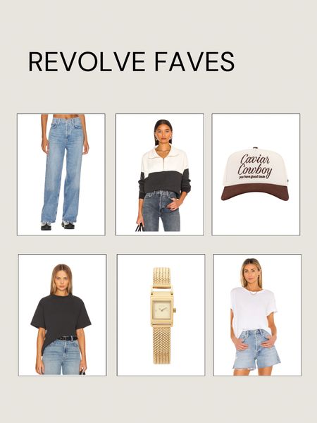 What I’m shopping at Revolve | Loving these low rise baggy jeans, easy t-shirts, and trucker hats for spring. 

#LTKSeasonal #LTKstyletip