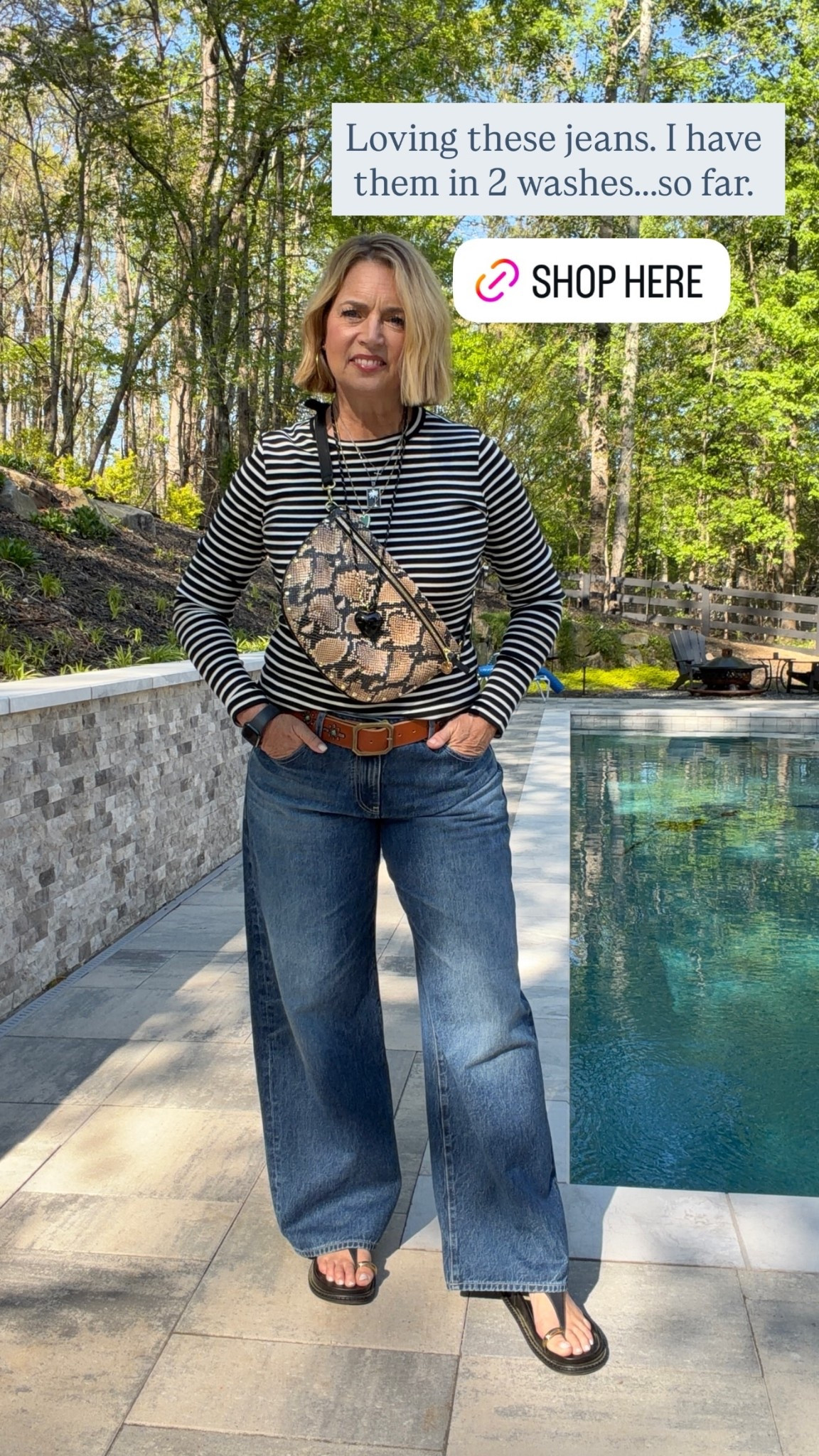 Loving these jeans. I have them in 2 washes…..so far.