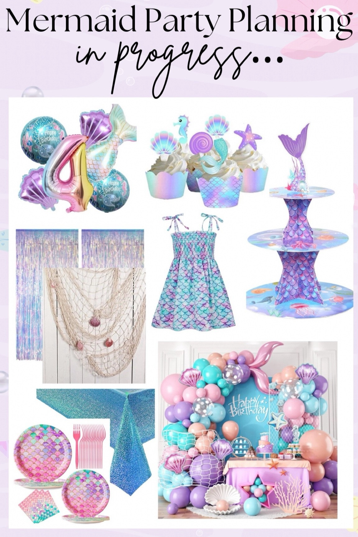 It will be all things mermaids for the. Ext couple weeks! Planning my daughter’s birthday! Can’t wait to set up and show you all how it turns out! 🧜🏼‍♀️

#LTKKids #LTKParties #LTKSeasonal