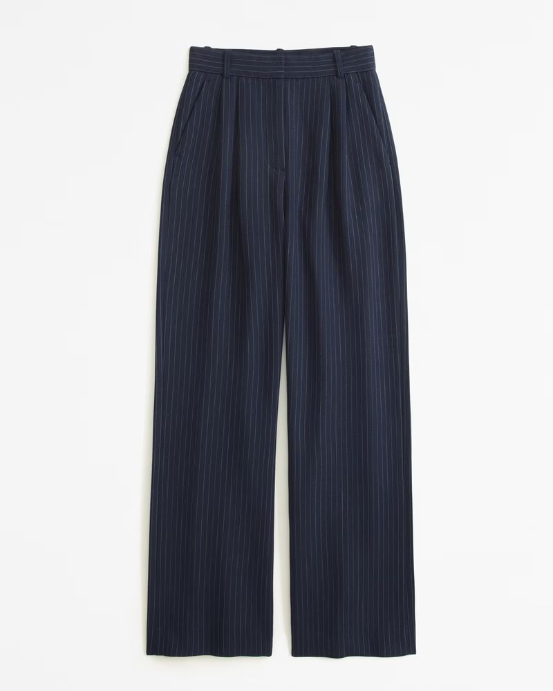 Curve Love A&F Sloane Tailored Pant | Abercrombie & Fitch (UK)