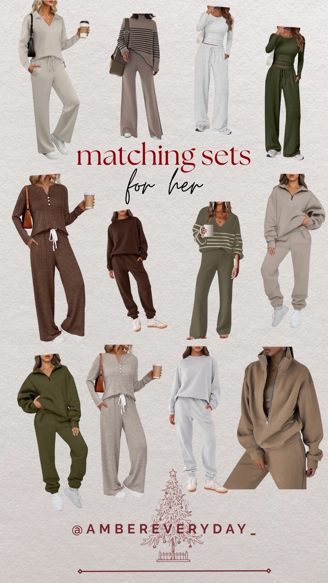 Matching sets for her 🎄 gift guide for her 

#LTKGiftGuide #LTKmomlife #LTKHoliday