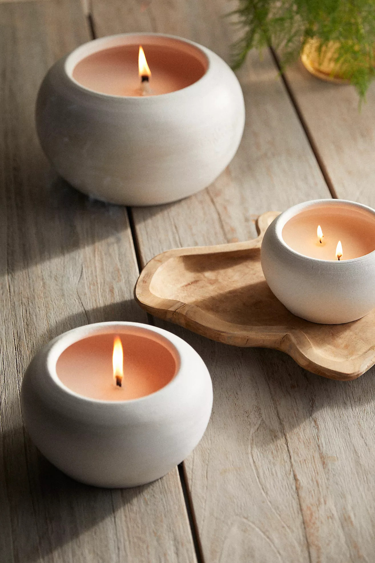 Ceramic Bowl Candle, Citronella + Cucumber | Anthropologie (US)