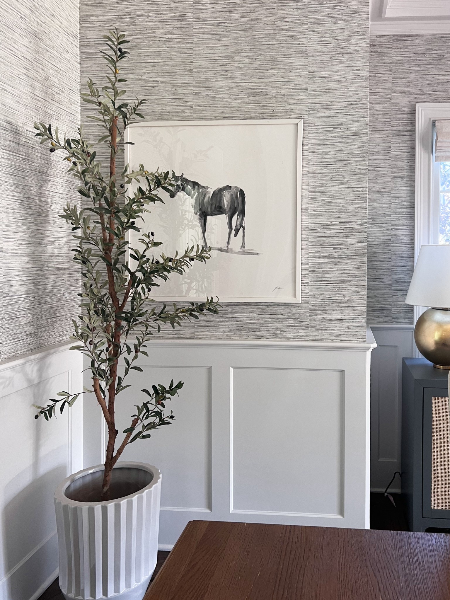 My favorite indoor faux olive tree that I move around from room to room because it’s so good!! Currently in stock an on sale for Amazon’s Big Spring sale!