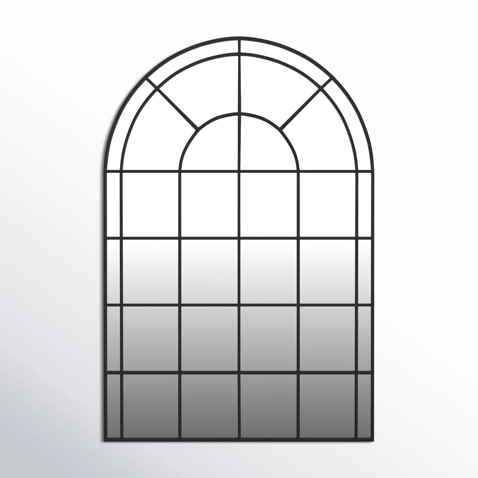 Etienne Metal Flat Wall Mirror | Wayfair North America