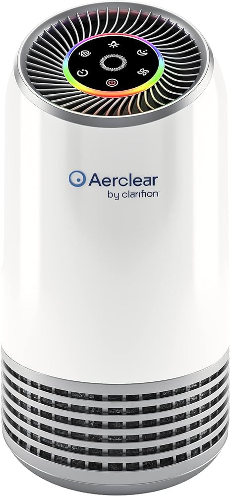 Clarifion AerClear - Air Purifier for Home, 3-Stage Filtration System with HEPA Filter, Ionize an... | Amazon (US)