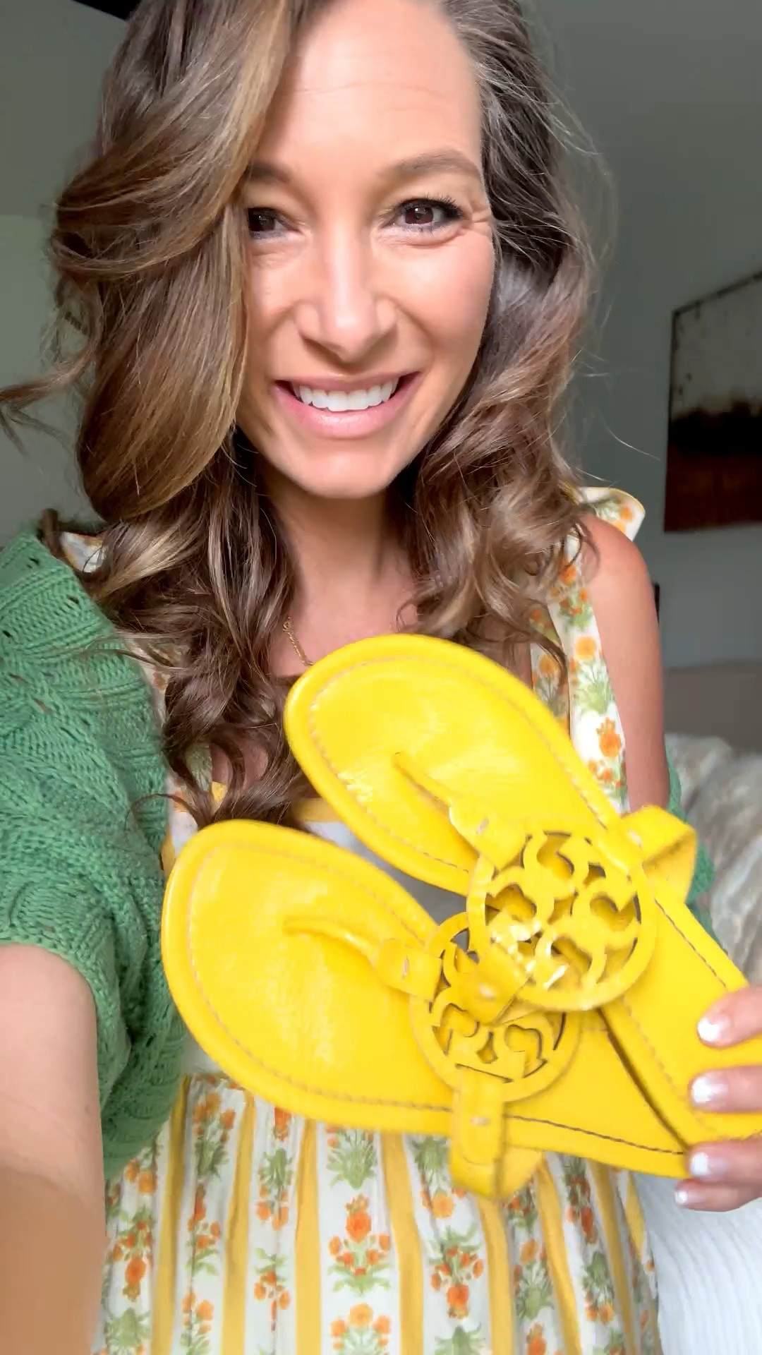 Today’s accessories are the iconic Tory Burch Miller in a beautiful yellow, all weather, waterproof, Buddha girl bangles, and my Theo and Grace family script name necklace

#LTKootd #LTKSeasonal