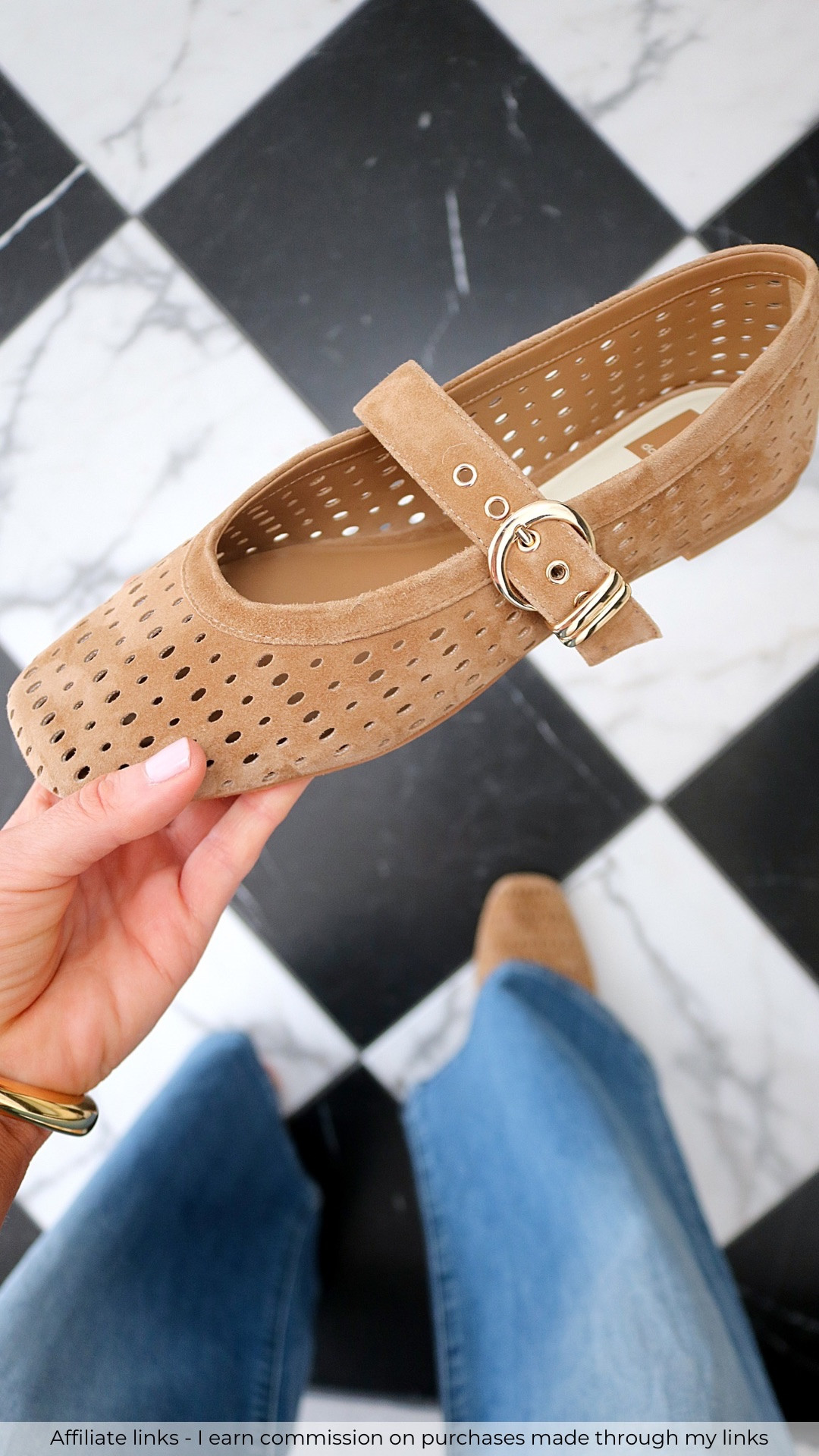 Affiliate links - I earn commission on purchases made through my links | everyday spring shoes 