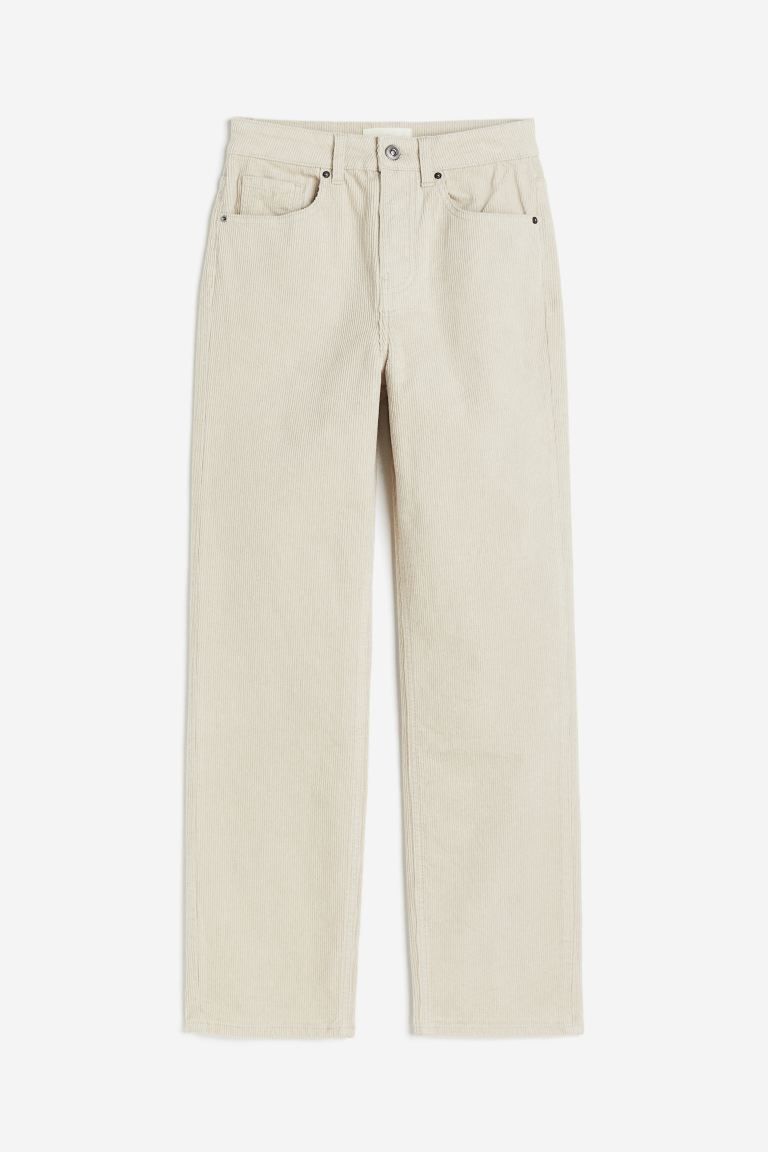 Corduroy trousers | H&M (UK, MY, IN, SG, PH, TW, HK)