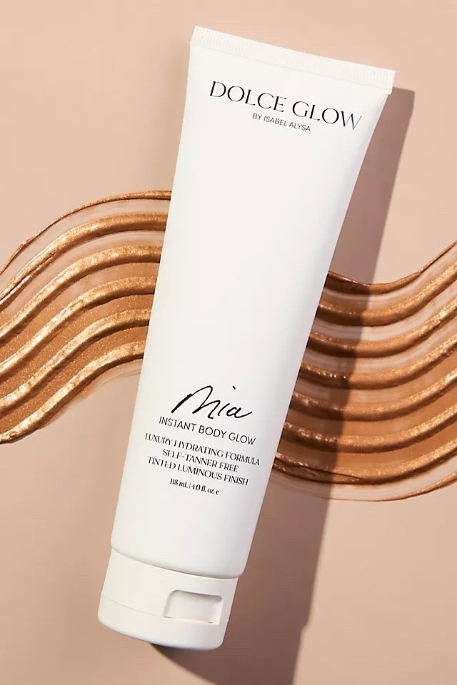 I do not wear shorts or skirts without this! Conceals imperfections and gives the most beautiful glow.