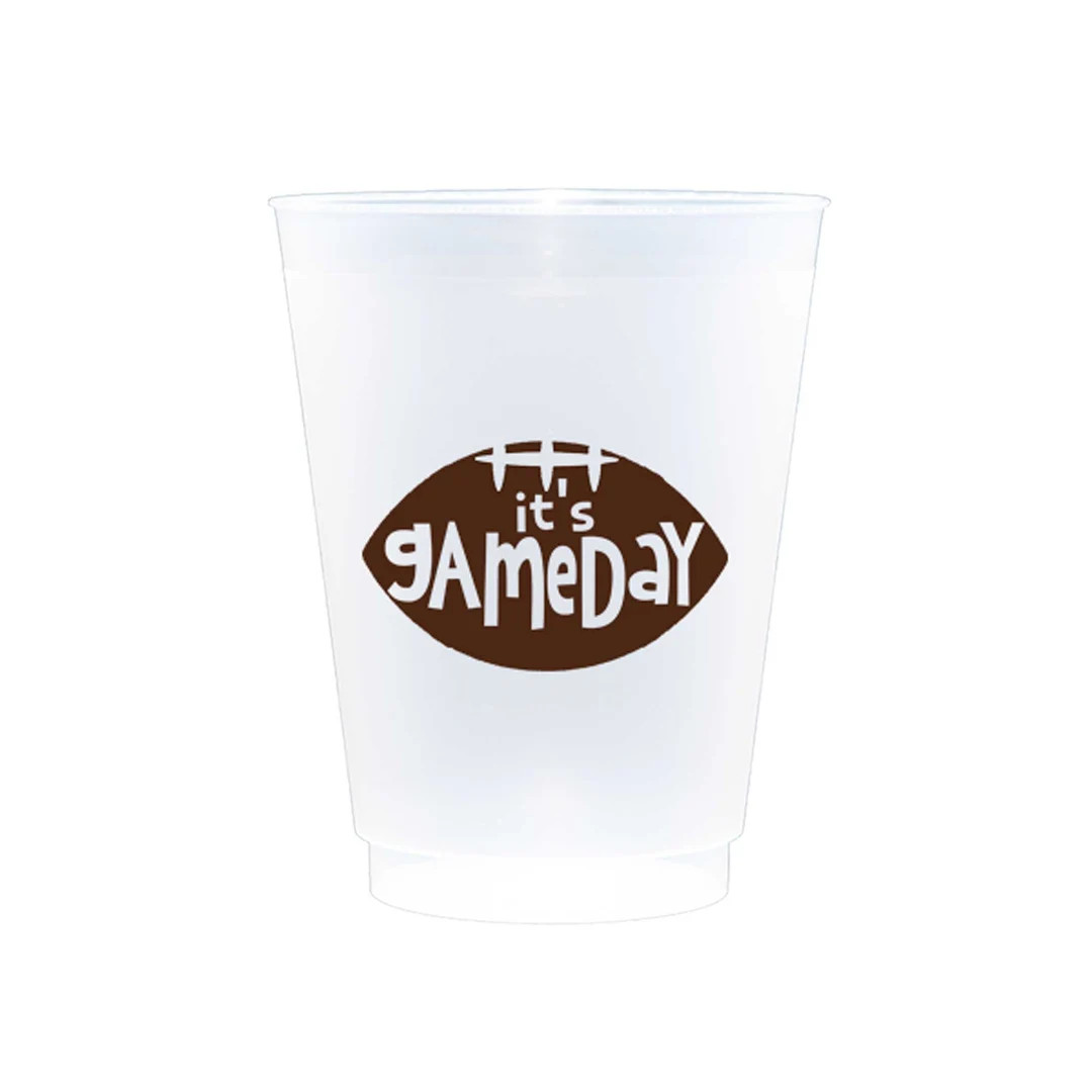 Football Tailgate - It's Gameday {frosted Shatterproof Cup 10 Pack} - Etsy | Etsy (US)