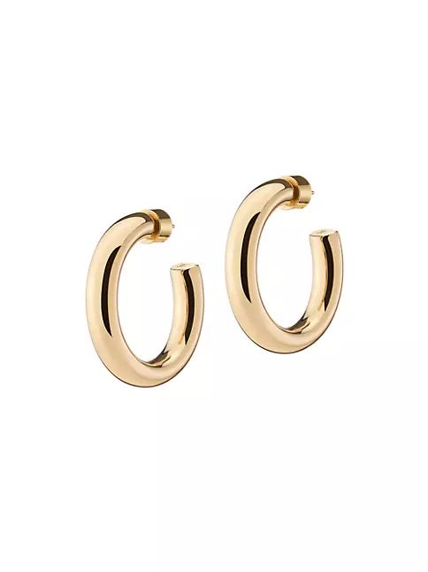 Samira Mini 14K Yellow Gold Hoop Earrings | Saks Fifth Avenue