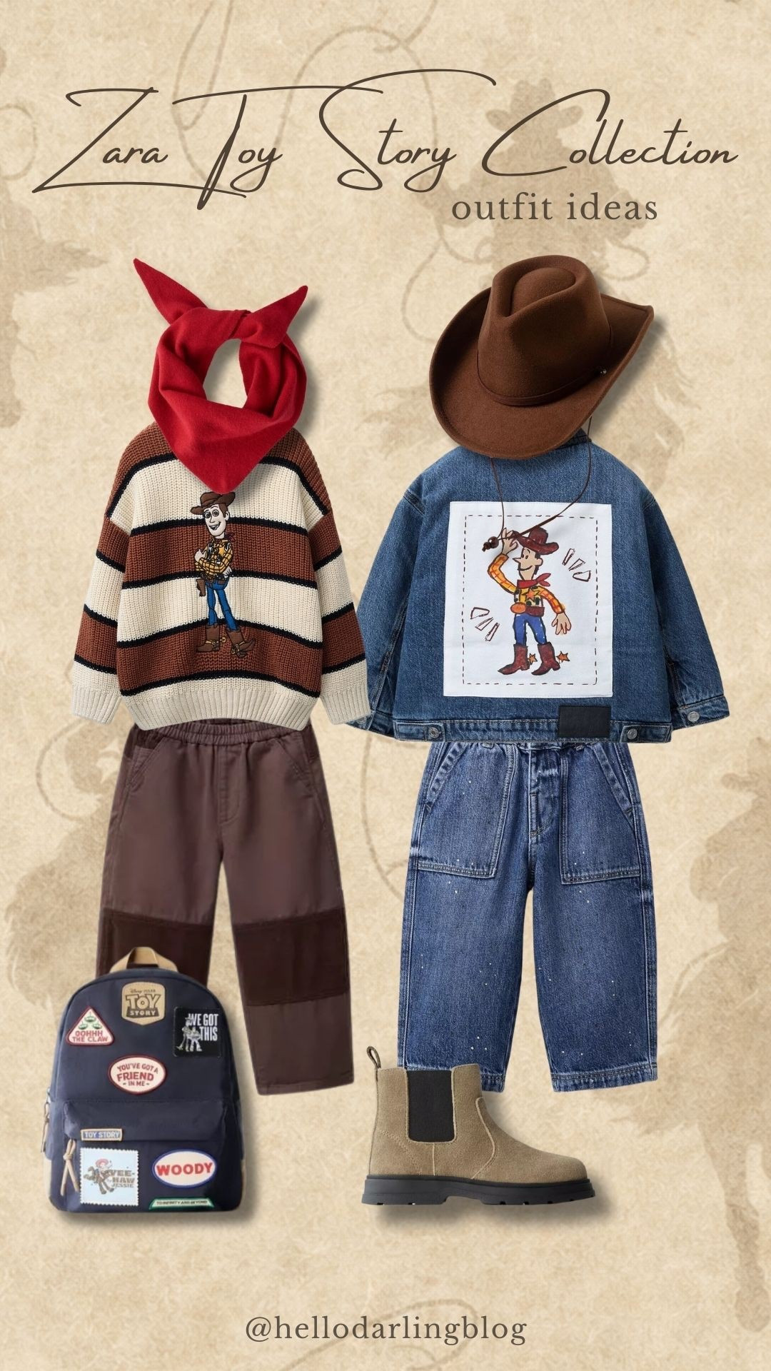 Toy Story toddler boy outfit ideas with a cozy fall twist 🤎 This Woody-inspired toddler outfit is such a fun way to do character style while still keeping things neutral and wearable. I love layering soft sweaters, denim jackets, and comfy pants to create a Disney toddler boy outfit that works for everyday wear, fall outings, or a Disney trip without feeling like a costume. These Toy Story toddler clothes are practical, comfortable, and easy to mix into a toddler boy capsule wardrobe while still giving that classic Pixar Toy Story vibe. Linking all the pieces here for easy shopping. #LTKkids #LTKbaby #ToddlerBoyOutfits #ToyStoryToddler #ToyStoryOutfit #DisneyToddlerBoy #DisneyKidsStyle #ToddlerFallOutfits #ToddlerBoyFashion #PixarStyle #BoyMomLife #CharacterInspiredOutfits #EverydayToddlerStyle #ToddlerClothingFinds 

#LTKmomlife #LTKBaby #LTKKids