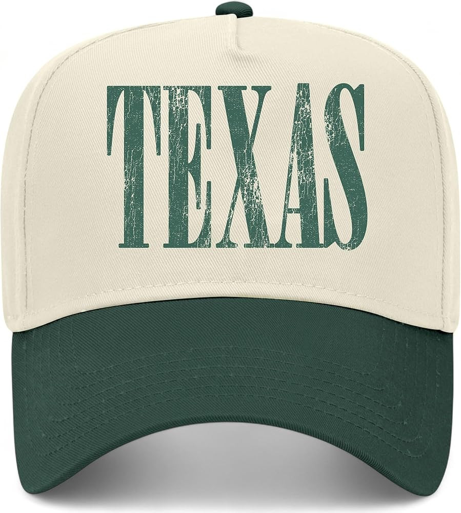 Texas Cracked Vintage Trucker Hat | TX | Premium Adjustable Snapback Baseball Hat for Men & Women | Amazon (US)