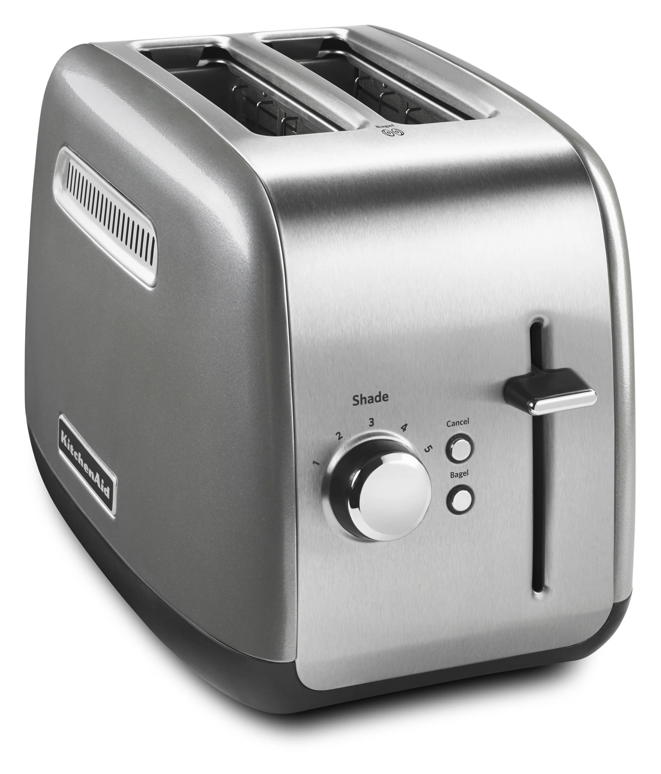 KitchenAid 2-Slice Toaster with Manual Lift Lever, Contour Silver, KMT2115 | Walmart (US)