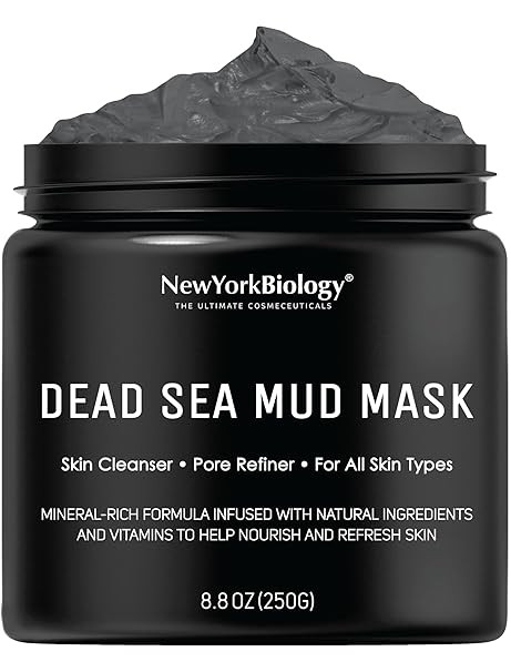 New York Biology Dead Sea Mud Mask for Face and Body | Spa Quality Pore Refiner for Oily Skin | N... | Amazon (US)
