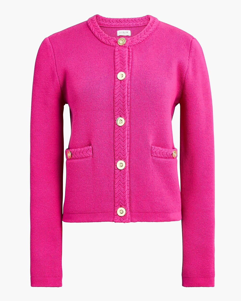 Cotton lady jacket cardigan sweater | J.Crew Factory