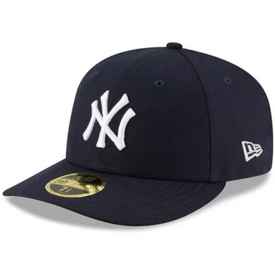 New Era Men's MLB New York Yankees Authentic Collection On-Field Low 59FIFTY Fitted Hat, Navy Blue, 7 1/2 | Belk
