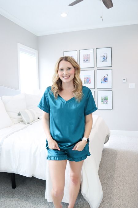 Take a look at these PJ’s-  new in my summer line up. So silky & cozy💕 Get you summer PJ’s ordered now- the hot weather is here!

//
Summer PJ’s
Pajamas
Summer pajamas

#LTKFindsUnder50 #LTKStyleTip