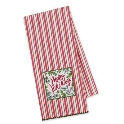 Design Imports Embellished Christmas Dishtowel | Target