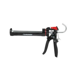 Husky 10 oz. Heavy-Duty High Leverage Drip Free Caulk Gun 19PT0902 - The Home Depot | The Home Depot